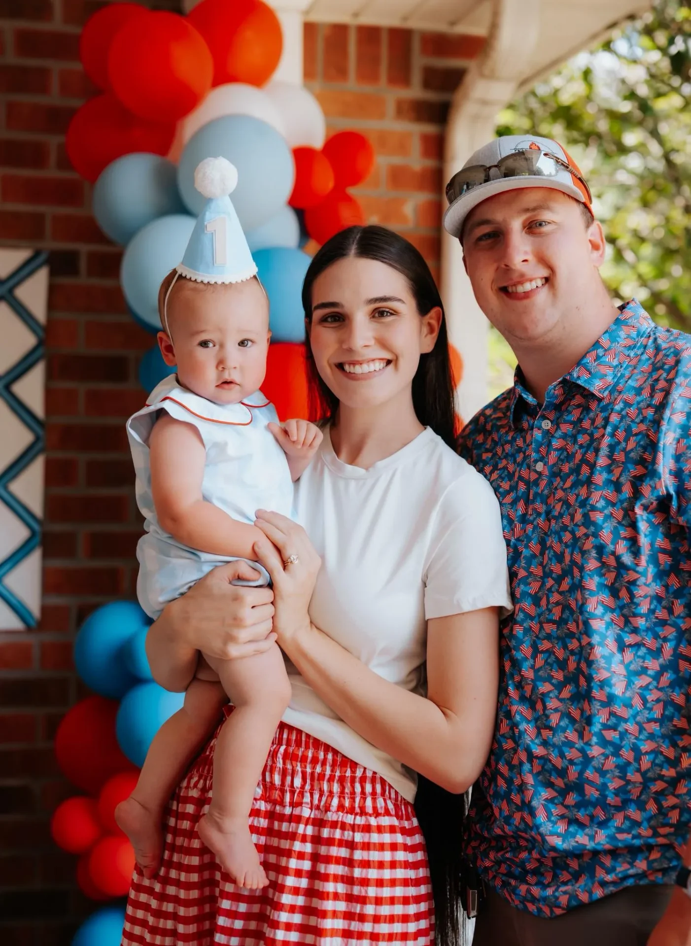 Trae McDaniel and family, owners of TMAC Heating & Cooling LLC in Kentwood, LA